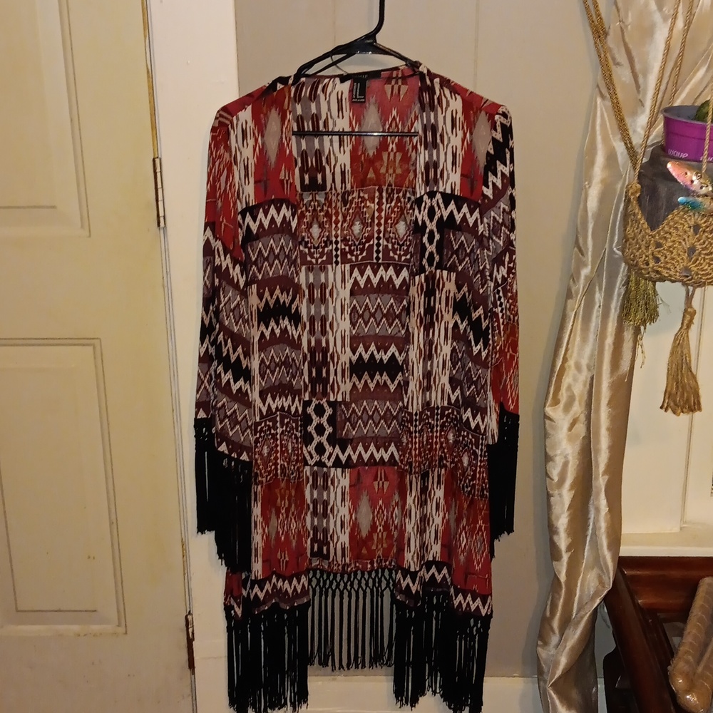 FOREVER 21, Size M, Kimono - Picture 5 of 6
